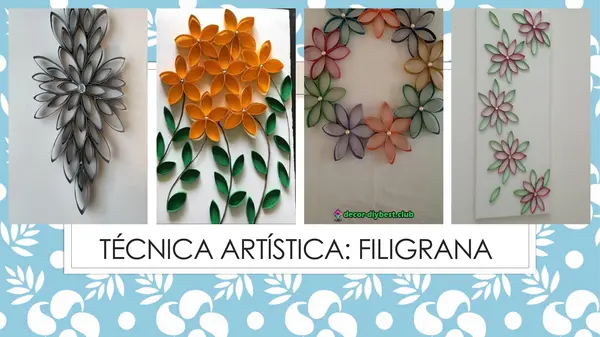 Técnica de artes: filigrana