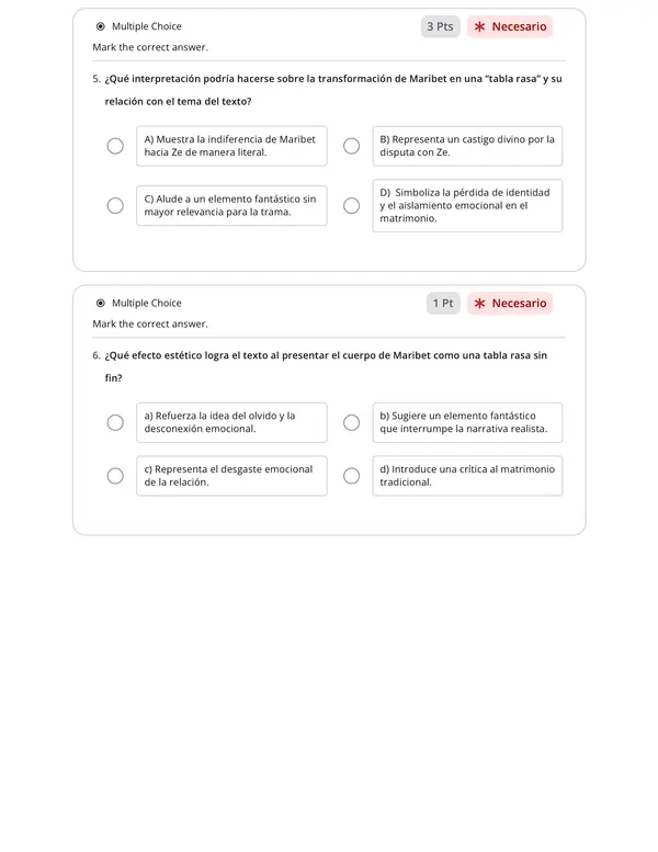 Ensayo exámenes libres 4° Medio Lengua y Literatura