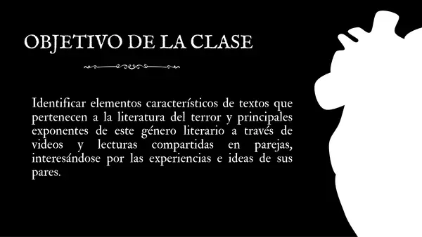 PPT LITERATURA DEL TERROR