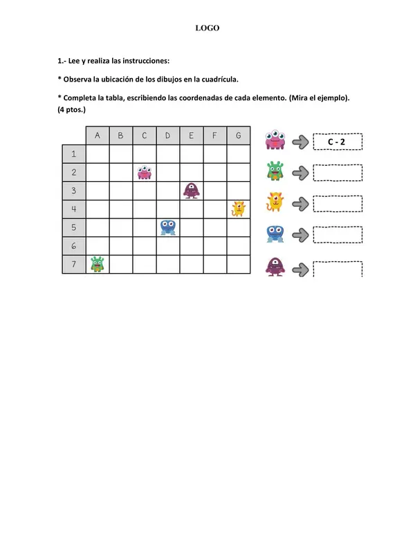 EVALUACIÓN MATEMÁTICA 3 BÁSICO OA 17
