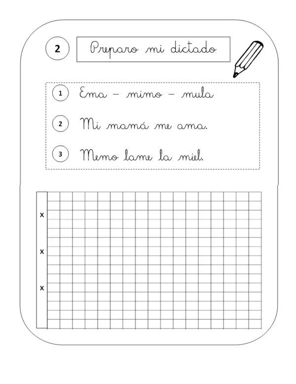 Cuadernillo de lectura y escritura todas las consonantes 1° básico