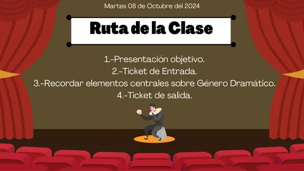 Género Dramático Ppt - 5° año Básico