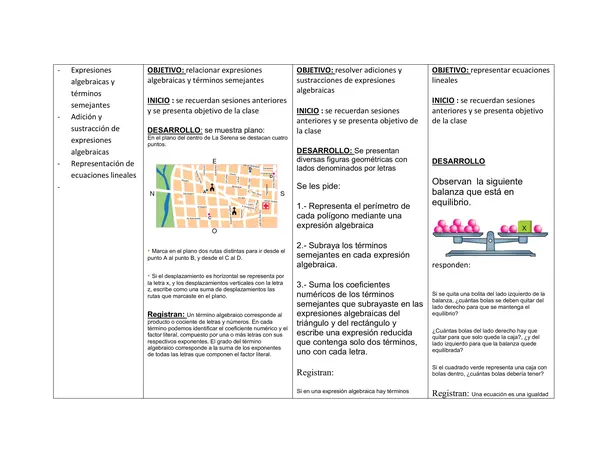 Planificación Clase a Clase: Junio | Matemática 7° Básico
