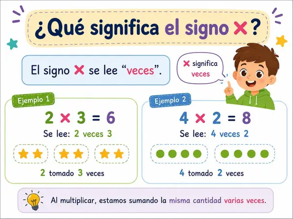 Introducción a la Multiplicación Sumas iteradas y tablas de multiplicar