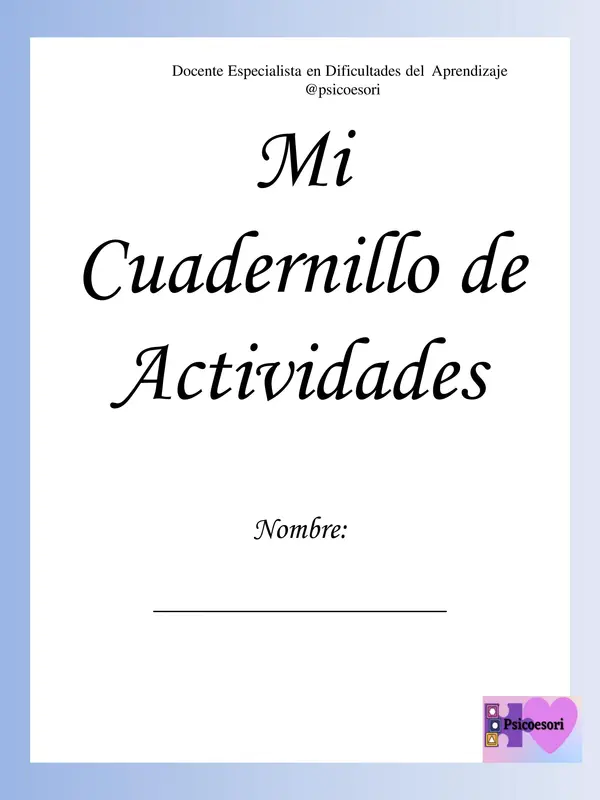 Cuadernillo de Stich