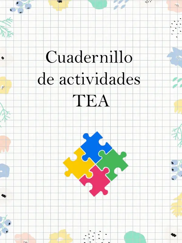 Cuadernillo de actividades TEA