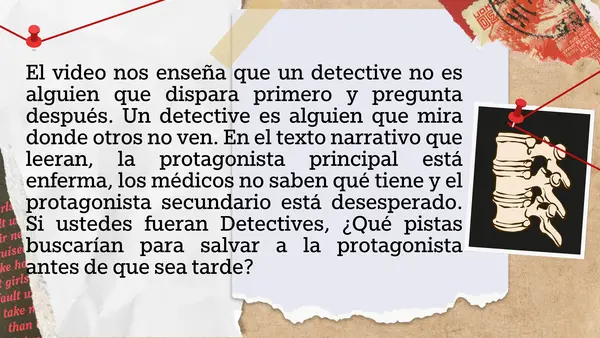 Inicio Clase: Presentación Caso Horacio Quiroga: Muerte sin resolver (Detectives)