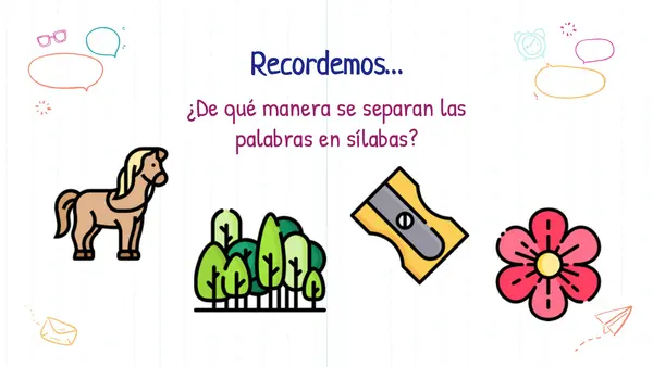sílaba tónica y átona 
