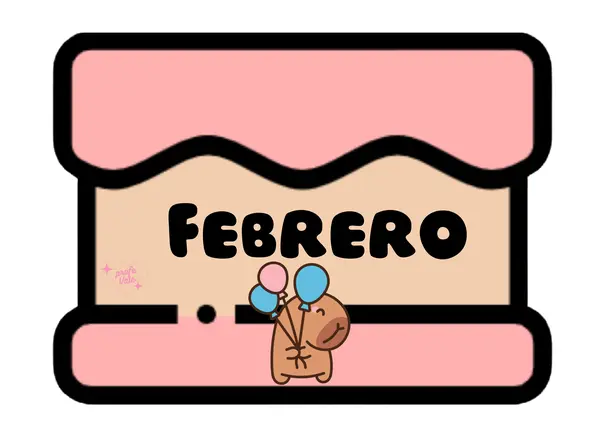 🎂 CALENDARIO DE CUMPLEAÑOS IMPRIMIBLE CAPIBARA – Personalizable