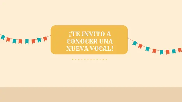 PPT de la vocal U (juego interactivo incluido)