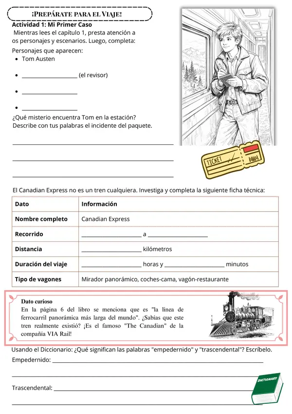 Asesinato en el Canadian Express Libro