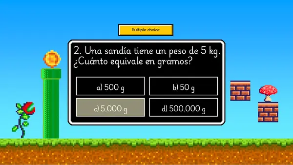KILOS Y GRAMOS