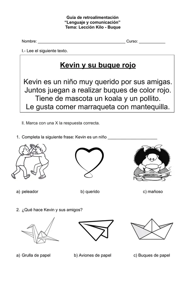 Guía Método Matte: Lecciones “Buque” y “Kilo” con preguntas tipo DIA