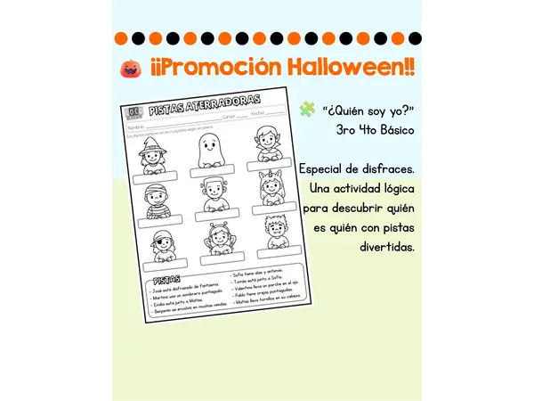 🎃 Personajes en Hallowee