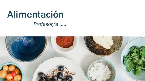 PPT Pirámide alimenticia (editable)