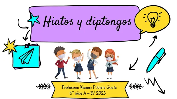 PPT" TILDACIÓN ESPECIAL " 6 AÑO BASICO