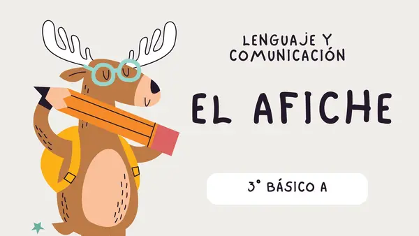 Clase del afiche