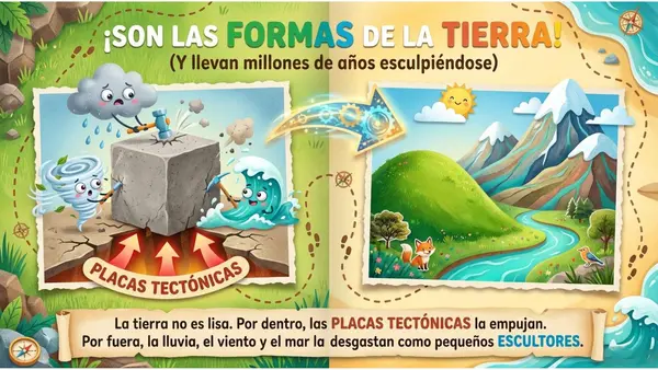 Presentación de los relieves  Geografía