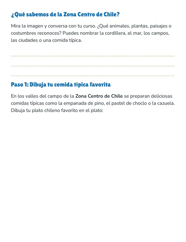 ZONA CENTRAL DE CHILE