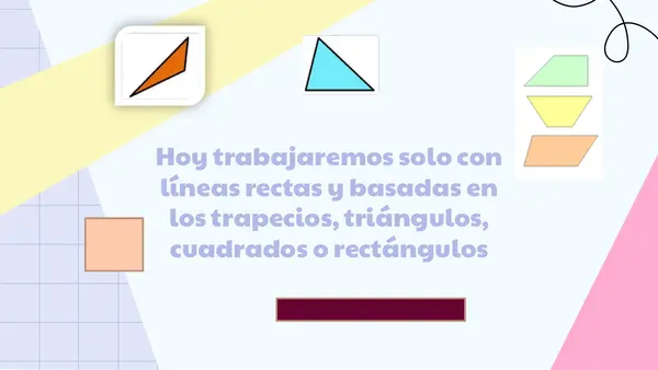 artes clase 4" tipos de lineas,1° líneas rectas"