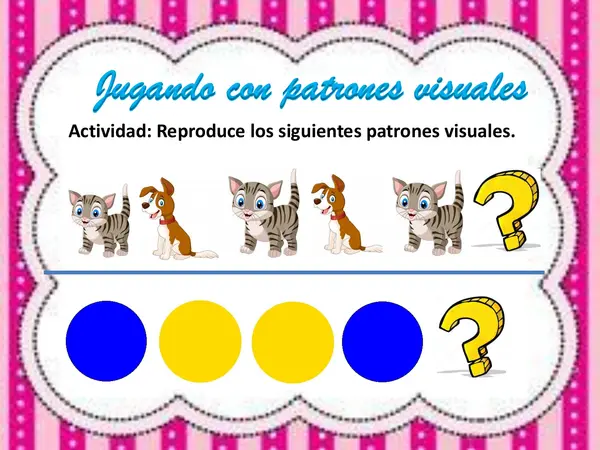 Patrones sonoros, visuales y corporales