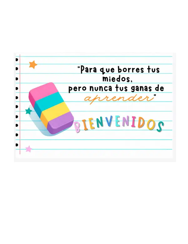 Regalo primer día de clases