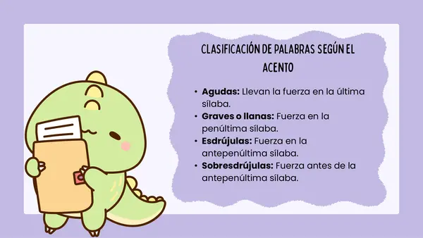 Reglas de acentuación 