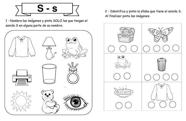 Identificar consonante S
