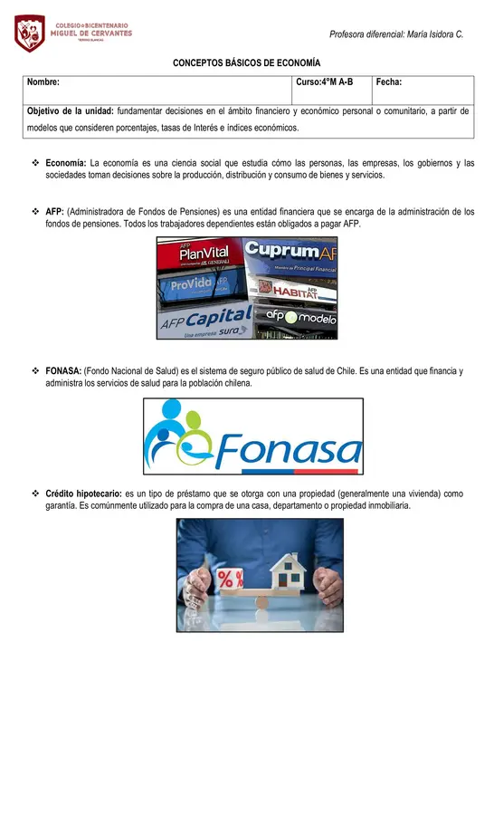 Conceptos básicos de economía