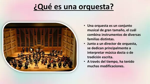Ruleta interactiva - Instrumentos de la orquesta