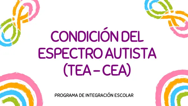 TRASTORNO DEL ESPECTRO AUTISTA /CEA 