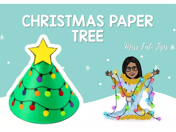 Christmas Paper Tree (Árbol de Navidad de papel)