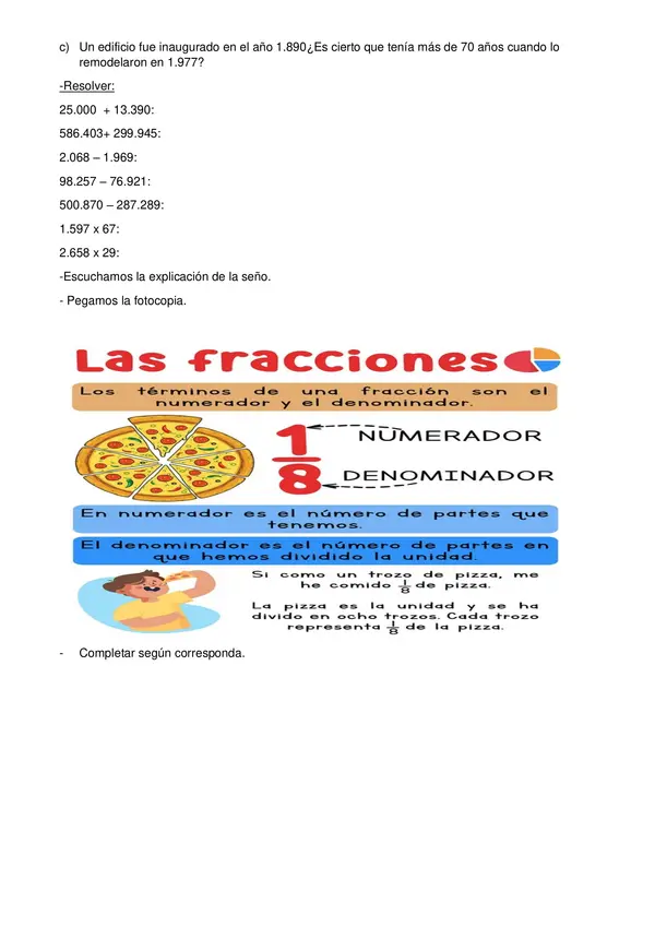 secuencia didáctica de matemática y ciencias naturales 