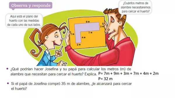 Matemática 3°básico- perímetro clase 4