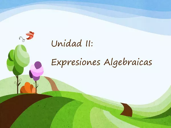 Lenguaje y expresiones algebraicas