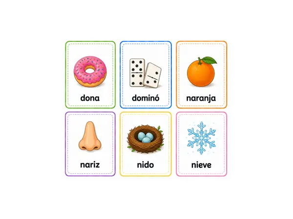 Flashcards rimas y aliteraciones 
