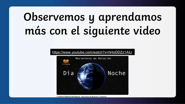 Movimiento de traslación de la Tierra