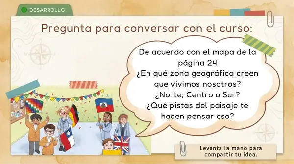 Clase 3 Lección 2 Unidad 1 "Las zonas geográficas de Chile" 2° Básico