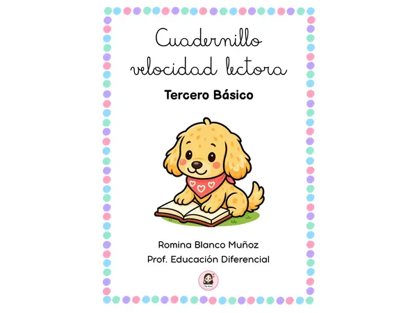 Cuadernillo velocidad lectora 3° básico