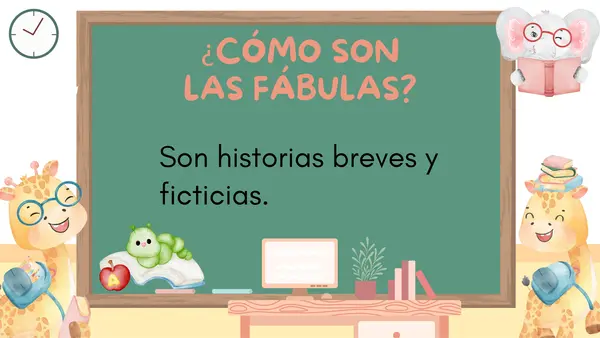 ppt la fábula 