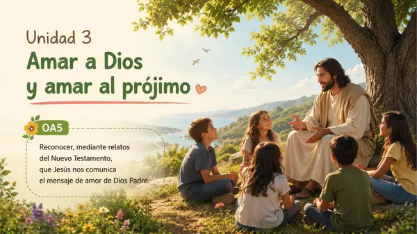 Unidad 3: Amar a Dios y al prójimo"