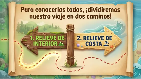 Presentación de los relieves  Geografía