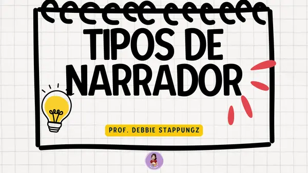 PPT Tipos de narrador