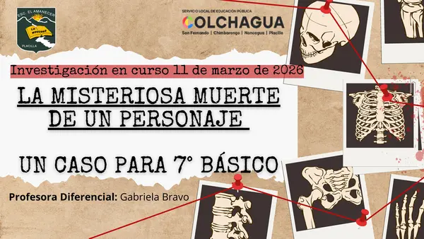 Inicio Clase: Presentación Caso Horacio Quiroga: Muerte sin resolver (Detectives)