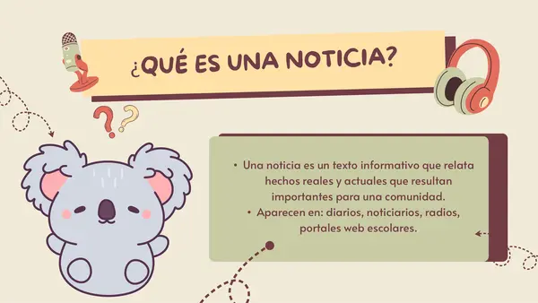 La noticia 