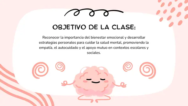 Salud Mental y Bienestar emocional