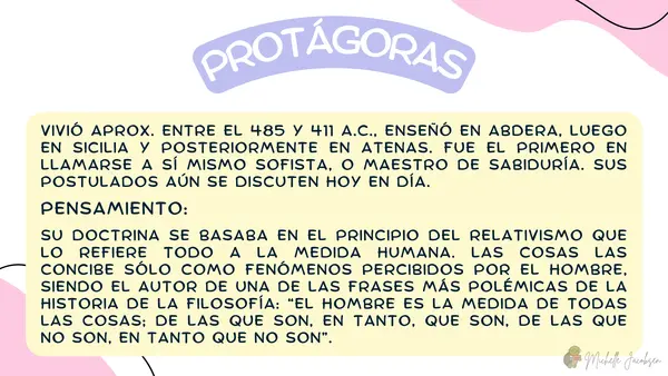 Presentación Los sofistas y Sócrates (filosofía)
