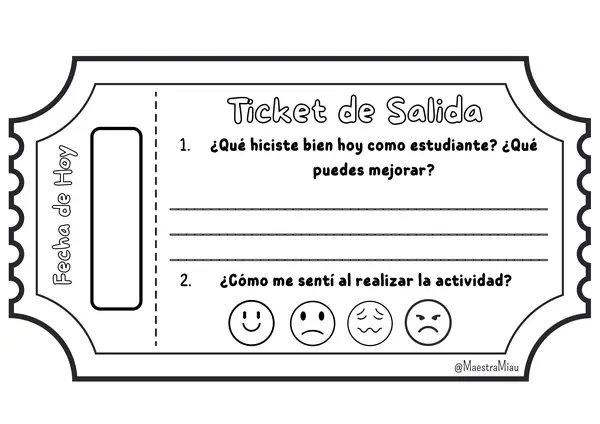 "Ticket de Salida"