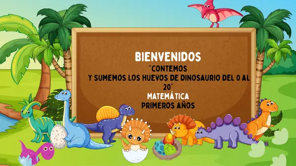Presentación de Clase de conteo y sumas del 0 al 20 Matemática primer año básico 