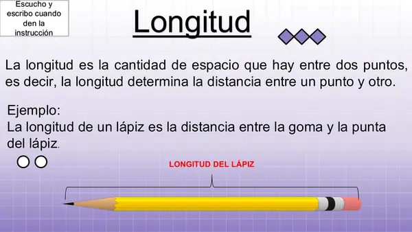 Longitud y Unidades de medida 4to básico